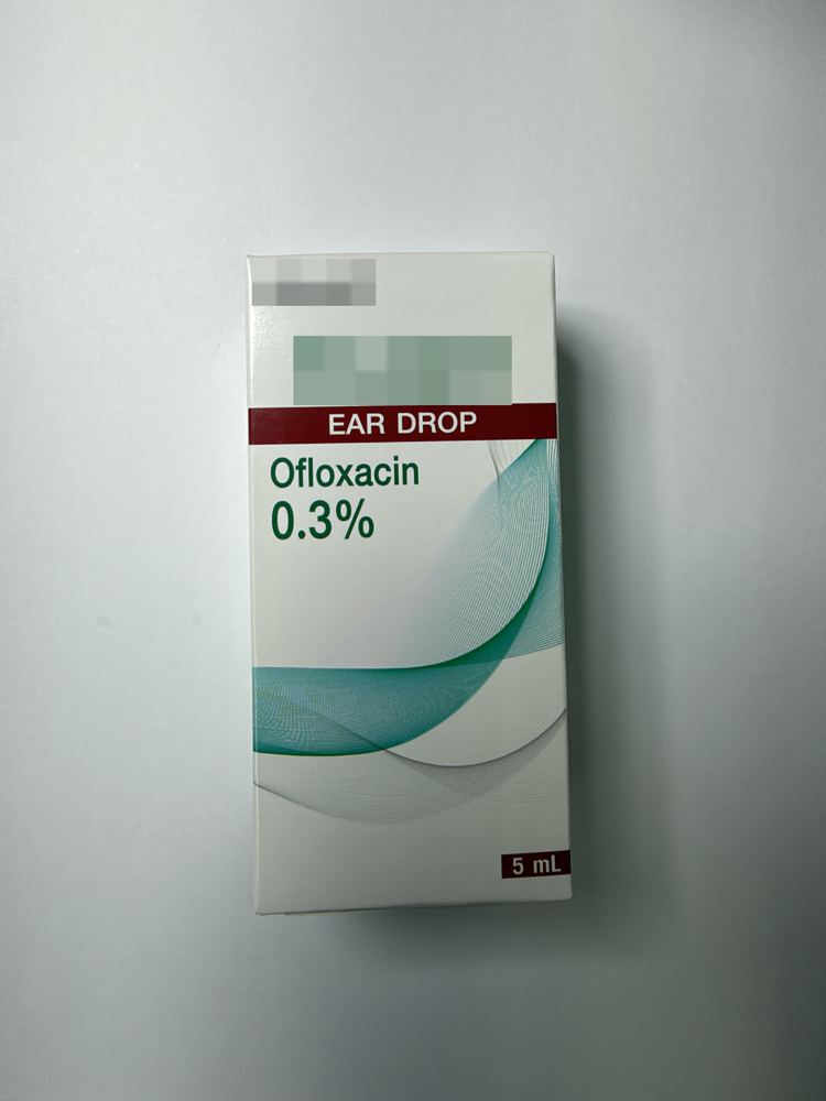 Ofloxacin 0,3 % Ohrentropfen